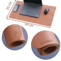 Mouse Pad Grande Desk Pad Desk Mat Mousepad Gamer Couro Legítimo