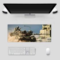 Mouse Pad Grande Gamer Control p/ Jogos Tanque de Guerra