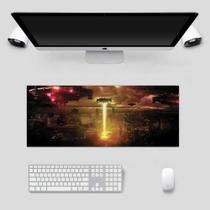 Mouse Pad Grande Gamer Speed Ataque Alienigena