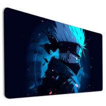 Mouse Pad Grande Guerreiro Ninja Azul Desk Mat para Setup Gamer Computador Mouse Pad Grande Guerreiro Ninja Azul Desk Mat para Setup Gamer Computador