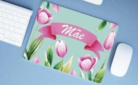 Mouse Pad Grande Presentes Dia das MãesF lores para Mamãe Mouse Pad Grande Presentes Dia das MãesF lores para Mamãe