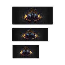 Mouse Pad Grande Preto E Dourado Para Jogos, Tapete De Mesa Para Teclado De Mini PC Gamer, Mouse Pad Grande Preto E Dourado Para Jogos, Tapete De Mesa Para Teclado De Mini PC Gamer,