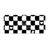 Mouse Pad Grande Tapete de Mouse Pad de 800 x 300 x 2 mm com canais em preto e branco