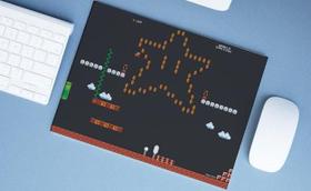 Mouse Pad Grande Video game Presente Mario World