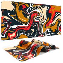 Mouse Pad Hamowtux Marbled Design Fluid Pattern 80x30cm