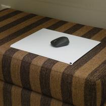 Mouse Pad Hard - Rígido Cama - Sofá Alumínio 30x35 Cm-Branco