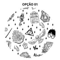 Mouse Pad Harry Potter Redondo 19cm Borracha Antiderrapante Mouse Pad Harry Potter Redondo 19cm Borracha Antiderrapante