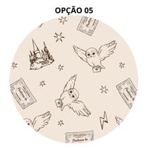 Mouse Pad Harry Potter Redondo 19cm Borracha Antiderrapante