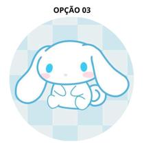 Mouse Pad Hello Kitty Redondo 19cm Borracha Antiderrapante