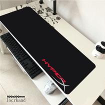 Mouse pad hiperx grande xxl para jogos, tapete de borracha para teclado e mouse, 900x400cm - oootaku mousepad Store