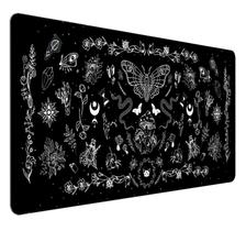 Mouse Pad HUOCAIREN Goth Tapete de mesa Black Occult XXL 90x40cm Mouse Pad HUOCAIREN Goth Tapete de mesa Black Occult XXL 90x40cm