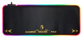 Mouse Pad Iluminado Gamer Rgb Extra Grande 80X30 Preto - Aoas