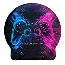 Mouse Pad Impermeável de Mesa Estampado 21cm x 21cm Alta Qualidade Dello Jogos Pc E Note