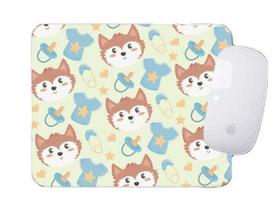 Mouse Pad Infantil Bebê Estampa Raposa Mouse Pad Infantil Bebê Estampa Raposa