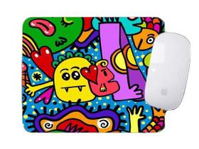 Mouse Pad Infantil Divertido Monstros Mouse Pad Infantil Divertido Monstros