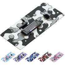 Mouse Pad KRAKEN KEYBOARDS DRIP XXL 91x41 cm Preto e Branco