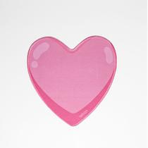 Mouse Pad Letron Pink Vibes Coração