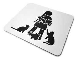 Mouse Pad Mãe De Gatos Mouse Pad Mãe De Gatos