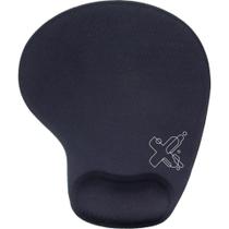 Mouse Pad Maxprint Com Apoio De Pulso Em Gel Preto Mouse Pad Maxprint Com Apoio De Pulso Em Gel Preto
