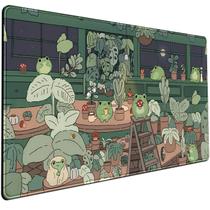 Mouse Pad Mechanical Cattle Cute Frog Green para mesa 80x40cm Mouse Pad Mechanical Cattle Cute Frog Green para mesa 80x40cm