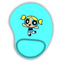 Mouse pad meninas super poderosas com apoio para o pulso