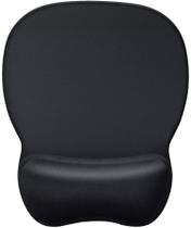 Mouse Pad MROCO, gel ergonômico, suporte de pulso 24x21cm, preto