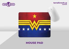 Mouse pad mulher maravilha