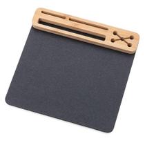 Mouse Pad Multifuncional: Suporte Celular e Canetas