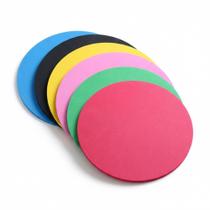 Mouse Pad Office de EVA Circular 20cm Seller - Kit com 6 -