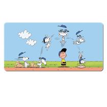 Mouse pad para jogos Anime Snoopy tamanho grande 80x30cm de borracha