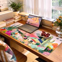 Mouse pad para jogos iCasso Large Waterproof 90x40cm Cactus