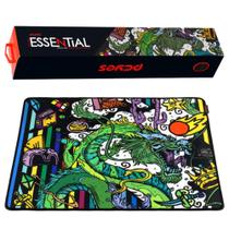 Mouse Pad PCYES Dragon Ancient Alta Qualidade Base Emborrachada e Antiderrapante Com Material Estilo Speed Profissional Para Jogos Mouse Pad PCYES Dragon Ancient Alta Qualidade Base Emborrachada e Antiderrapante Com Material Estilo Speed Profissional Para Jogos