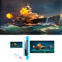 Mouse Pad Personalizado Extra Grande Game medida 700x350x3mm ESTAMPA BATTLESHIP - MP-7035C05 Mouse Pad Personalizado Extra Grande Game medida 700x350x3mm ESTAMPA BATTLESHIP - MP-7035C05