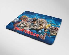 Mouse Pad Personalizado Rock Iron Maiden - Premium