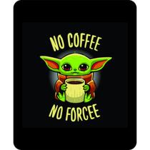 Mouse Pad Plano Geek - Nerd - Emborrachado 18x21 Cm Baby ioda