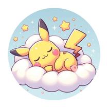 Mouse Pad Pokémon Redondo 19cm Borracha Antiderrapante