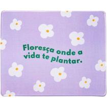 Mouse Pad Positive Vibes Flores Blister C/1 Und Leo Arte