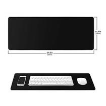 Mouse pad preto grande - 80 cm x 30 cm Mouse pad preto grande - 80 cm x 30 cm