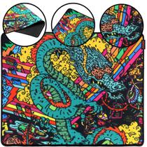 Mouse Pad Profissional Alta Qualidade Gamer Tamanho 50X40CM Medium PCYES Material Emborrachado Superfície Estilo Speed Alto Desempenho em Jogos