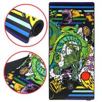 Mouse Pad Profissional Ancient Alta Qualidade Gamer Tamanho Médio 90X42CM Extended PCYES Material Emborrachado Superfície Estilo Speed Alto Desempenho em Jogos