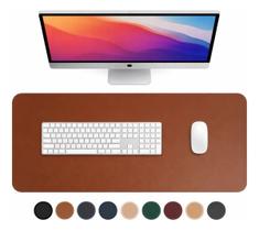Mouse Pad Profissional Grande Em Couro Dupla Face 68x30 Mouse Pad Profissional Grande Em Couro Dupla Face 68x30