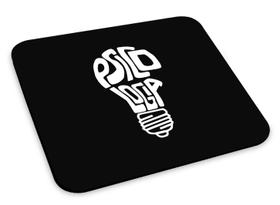 Mouse Pad Psicologia Logo Lâmpada Mousepad