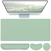 Mouse Pad QOMOLAMA 4 em 1 XXL Tapete Ergonômico para Mesa Mouse Pad QOMOLAMA 4 em 1 XXL Tapete Ergonômico para Mesa