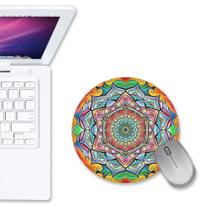 Mouse Pad Redondo Bem estar Mandala