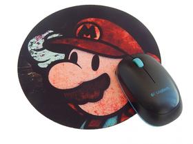 Mouse pad Redondo Mario Pintura Mouse pad Redondo Mario Pintura
