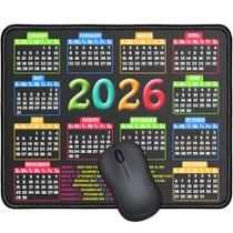 Mouse pad RMYMPMYX 24 x 20 cm com borda costurada antiderrapante