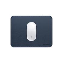 Mouse Pad Satechi de material vegano ergonômico reversível azul