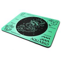 Mouse Pad Signos - Aquário - Light Green