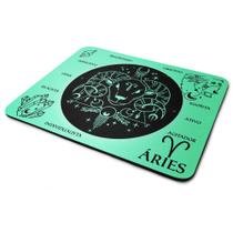 Mouse Pad Signos - Áries - Light Green Mouse Pad Signos - Áries - Light Green
