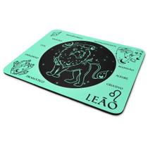 Mouse Pad Signos - Leão - Light Green 22x18